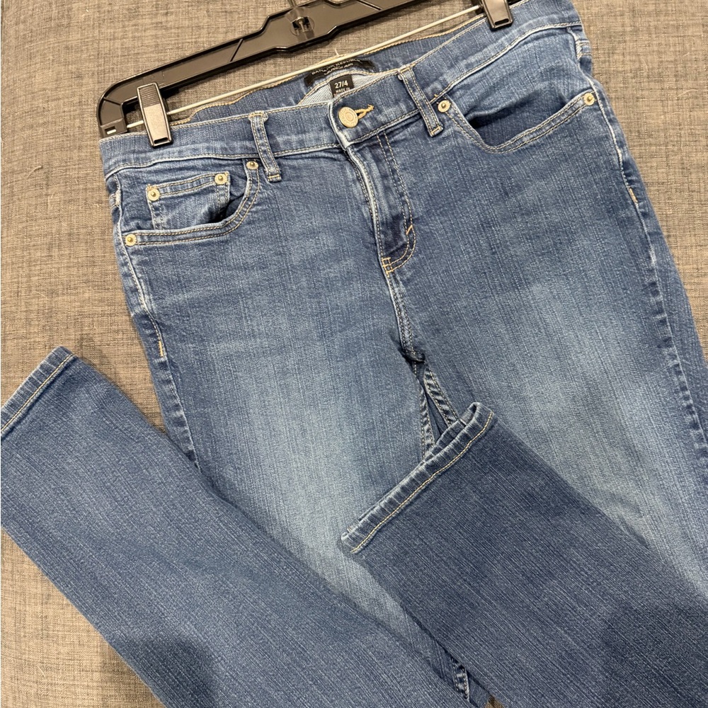 Banana Republic Women's Classic Blue Girlfriend Skinny Jeans